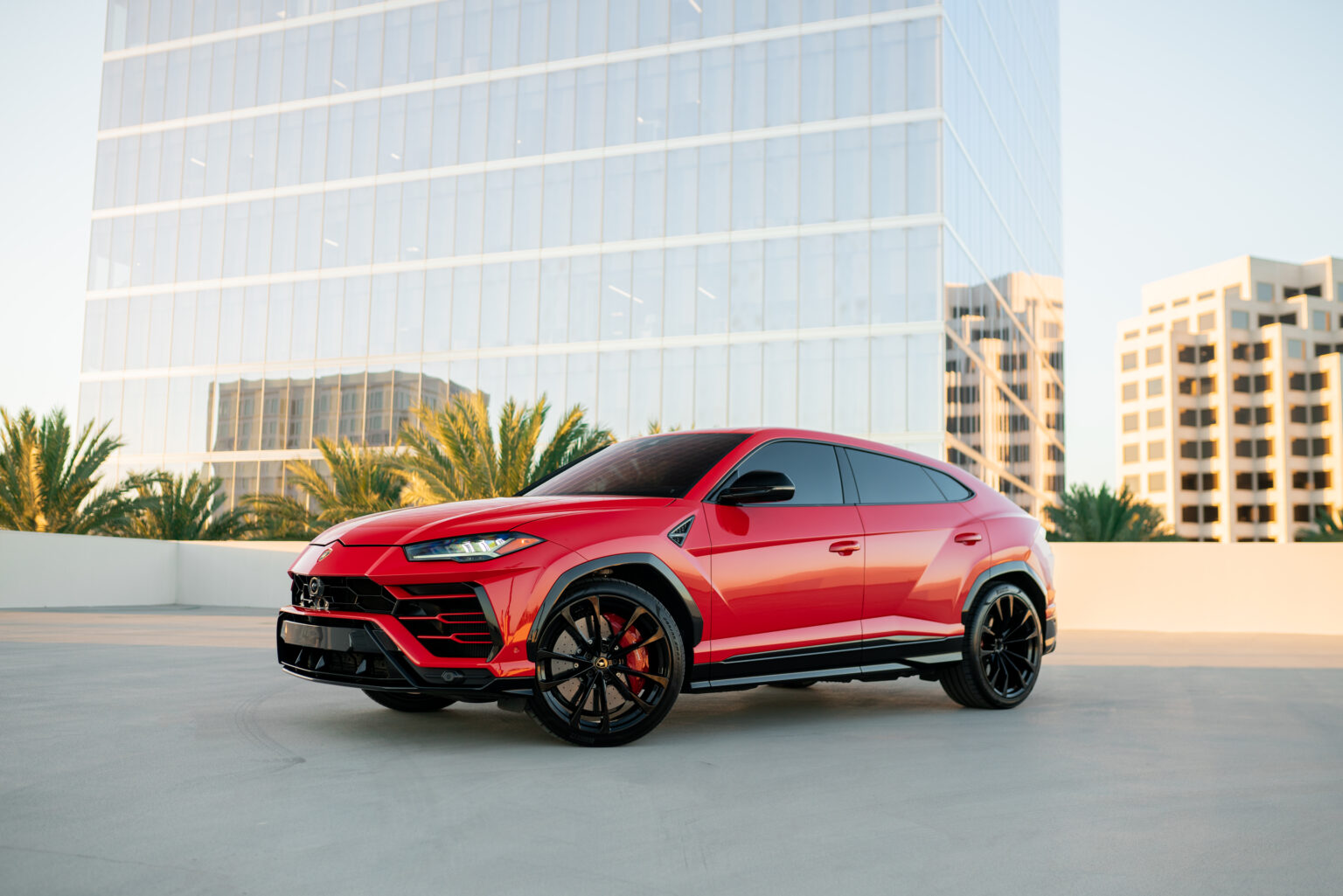 Red Urus Rentals Monza Exotics
